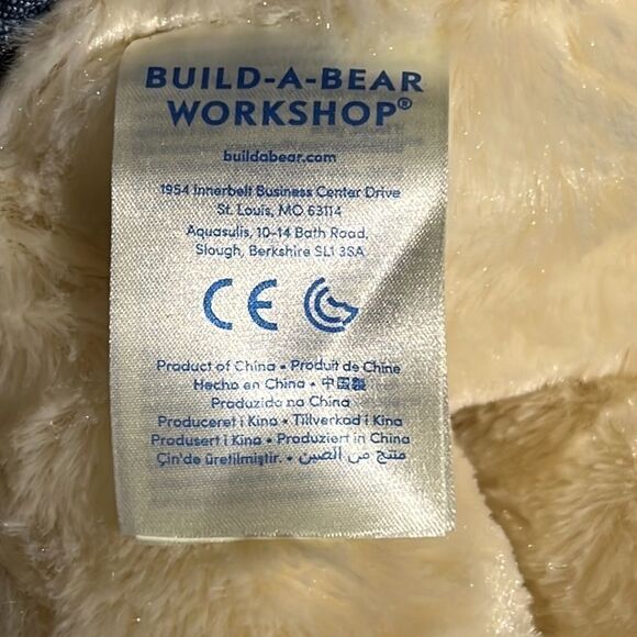 Build A Bear Get Well Soon Bear With Tags - Picture 5 of 12